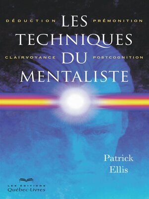 cover image of Les techniques du mentaliste